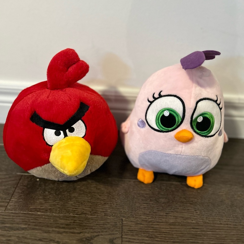 Angry Birds Plush Set of 2 -